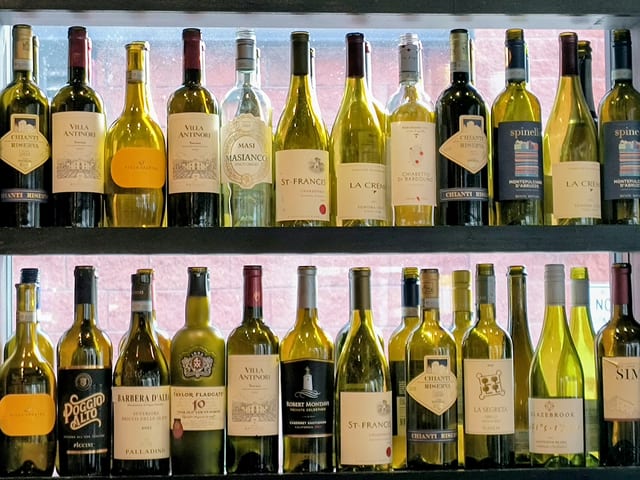 Wine Menu
