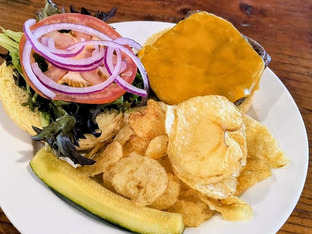Bison Burger.
