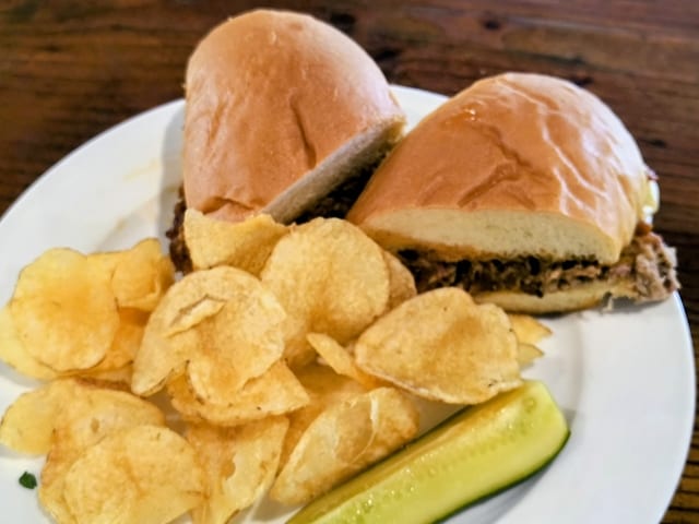 Pork Sandwich.