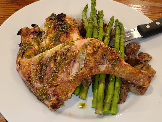 Pollo Mattone (gf, adf).