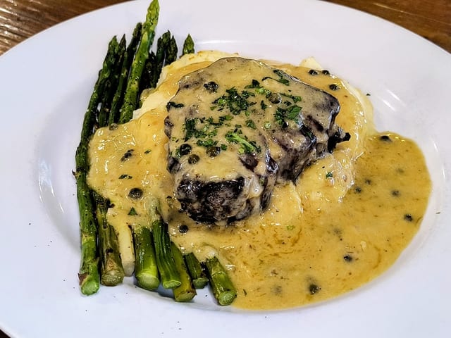 Bistecca e Pepe Verde (gf).